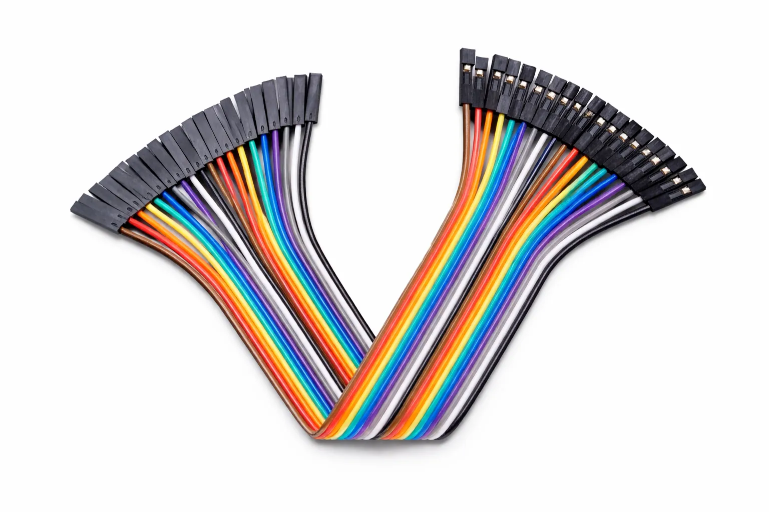 Female-to-female jumper wires