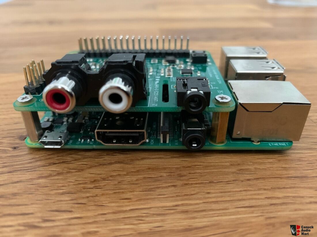 DAC installed on Raspberry Pi